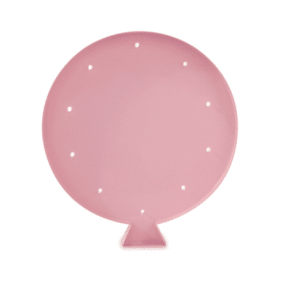 Luminária de Parede Balão Rosa